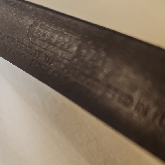 Coach Black Leather Belt with Metallic Buckle - Picture 5 of 10